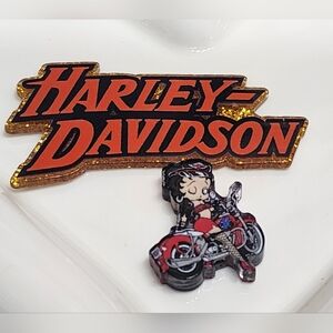 Motorcycle Flatback Focal Bead Beaded Pen Badge Crafts Magnet B Boo